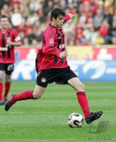 Fussball 1. Bundesliga: Leverkusen, BARNETTA Einzelaktion am Ball