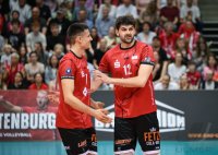Volleyball 2. Bundesliga 25/26 Playoff Halbfinal Hinspiel, TV Rottenburg - FC Schuettorf 09