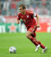 Fussball CHL  Saison 2011/2012:  Philipp Lahm (FC Bayern Muenchen)