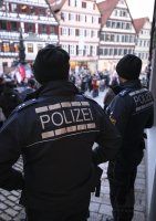 DGB Kundgebung auf dem Tuebinger Marktplatz