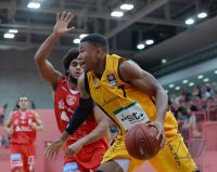 Basketball 1. Bundesliga 2013/2014 Testspiel: Walter Tigers Tuebingen - Antwerpen Giants