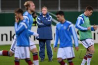 Fussball U 21 Laenderspiel: DFB Trainer Horst Hrubesch (Deutschland)