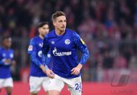 Fussball 1. Bundesliga Saison 19/20: FC Bayern Muenchen -  FC Schalke 04