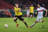 Fussball DFB Pokal Viertelfinale 15/16: VfB Stuttgart - Borussia Dortmund