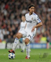 Fussball CHL  Saison 2010/2011:  Sami Khedira (Real Madrid)