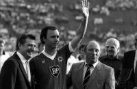 Fussball 1. Bundesliga 1981/1982: Veranbschiedung Franz Beckenbauer (Hamburger SV)