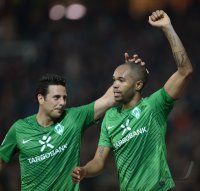 Fussball 1. Bundesliga  Saison 11/12:  SV Werder Bremen - Borussia Moenchengladbach
