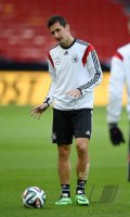 Fussball Training Deutsche Nationalmannschaft: Miroslav Klose (Deutschland)