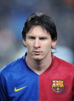 Fussball International Champions League  MESSI (FC Barcelona)