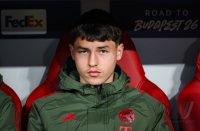 Fussball  Achtelfinal Rueckspiel CHL 25/26: FC Bayern Muenchen - Atalanta Bergamo