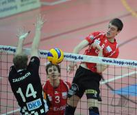 Volleyball  1. Bundesliga  09/10: Play Off Viertelfinale  ENBW TV Rottenburg - SCC Berlin