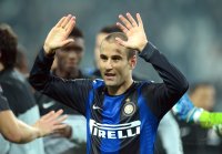 FUSSBALL SERIE A: Jubel Rodrigo Palacio  (Inter Mailand)