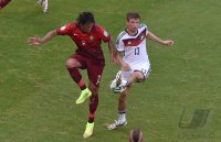 FUSSBALL WM 2014, Gruppenphase: Deutschland - Portugal