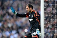 FUSSBALL Primera Division 2012/2013: Torwart Diego Lopez (Real Madrid)
