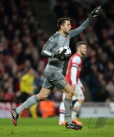 Fussball International CHL Saison 13/14: Torwart Lukasz Fabianski (Arsenal)