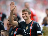 Fussball 1. Bundesliga 2014/2015: Thomas Mueller (FC Bayern Muenchen)