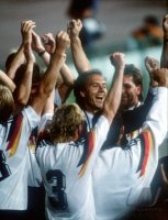 Fussball WM 1990 FINALE: Deutschland - Argentinien