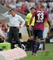 Fussball 1. Bundesliga  Saison 2011/2012:  Trainer Ralf Rangnick (FC Schalke 04)