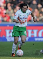 Fussball 1. Bundesliga  Saison 2010/2011:  Claudio Pizarro (SV Werder Bremen)