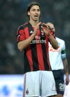 FUSSBALL SERIE A:  Zlatan Ibrahimovic (AC Mailand)