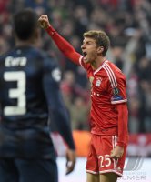 Fussball International CHL Saison 13/14: FC Bayern Muenchen -  Manchester United FC