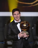 Fussball International  FIFA Ballon d Or 2012:  Weltfussballer 2012 Lionel Messi (Argentinien)