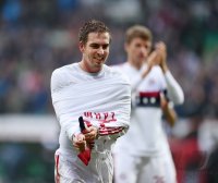 Fussball 1. Bundesliga Saison 15/16: SV Werder Bremen - FC Bayern Muenchen