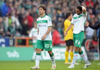 FUSSBALL 1. BUNDESLIGA: Bremen - Dortmund