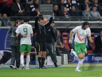 Fussball 1. Bundesliga 10/11:  Eintracht Frankfurt - SV Werder Bremen