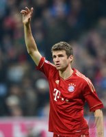 Fussball 1. Bundesliga, Saison 2012/2013:  Thomas Mueller (FC Bayern Muenchen)