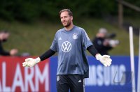 Fussball Training Deutsche Nationalmannschaft in Stuttgart