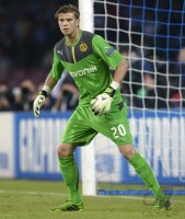 FUSSBALL  CHL  Saison 2013/2014:  Torwart Mitchell Langerak (Borussia Dortmund)