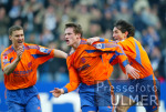 Fussball 1. Bundesliga: Bochum - Schalke, Jubel SCHALKE N. 1:2