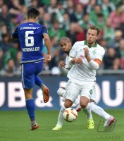 Fussball 1. Bundesliga Saison 2015/2016: SV Werder Bremen - FC Ingoldstadt 04