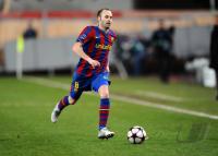FUSSBALL  International CHL 09/10 : Andres Iniesta (Barca)