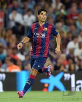 FUSSBALL International 2014/2015: Luis Suarez (Barca)