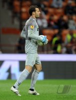 Fussball: Europa League Saison 2012/2013: Torwart Handanovic Samir (Inter Mailand)