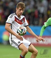 FUSSBALL WM 2014, ACHTELFINALE: Deutschland - Algerien