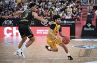 Basketball 1. Bundesliga 23/24: Tigers Tuebingen - Basketball Lšwen Braunschweig