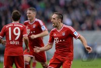 Fussball  1. Bundesliga  13/14: TSG 1899 Hoffenheim - FC Bayern Muenchen