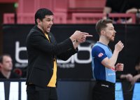 Basketball 1. Bundesliga 23/24: Tigers Tuebingen - Basketball Lšwen Braunschweig