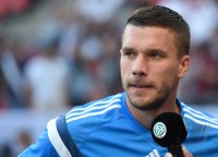 Fussball International Testspiel: Lukas Podolski (Deutschland)