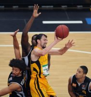 Basketball 1. Bundesliga 13/14:  Walter Tigers Tuebingen - Rasta Vechta