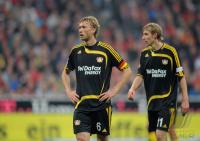 Fussball 1. Bundesliga 2008/2009  FC Bayern Muenchen - Bayer Leverkusen