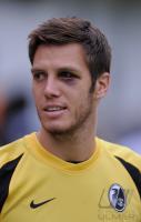 Fussball 1. Bundesliga  Saison 2010/2011  Torwart Pouplin  (Freiburg)