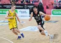 Basketball 2. Bundesliga 2021/2022: Tigers Tuebingen - Nuernberg Falcons