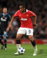 Fussball CHL  Saison 2010/2011:  Anderson (Manchester United FC)