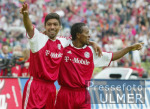 FUSSBALL  1. Liga  JUBEL FC Bayern - Stuttgart