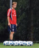 Fussball 1. Bundesliga: Training beim FC Bayern Muenchen