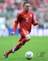 Fussball 1. Bundesliga, Saison 2011/2012: Franck Ribery (FC Bayern Muenchen)
